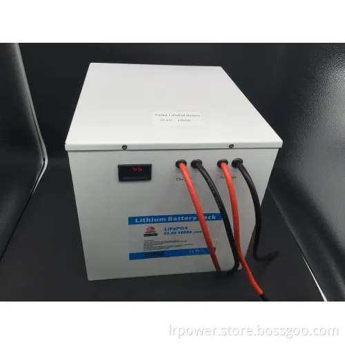 LiFePO4 Prismatic Battery - 25.6V, 100Ah